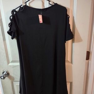 Brand new all black dress
